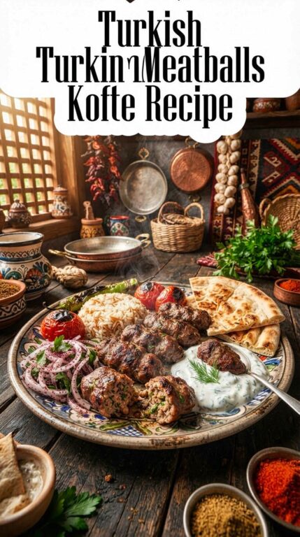 Turkish Meatballs Kofte Recipe