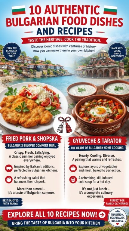 10 Authentic Bulgaria Food Dishes to Try at Home - Pin