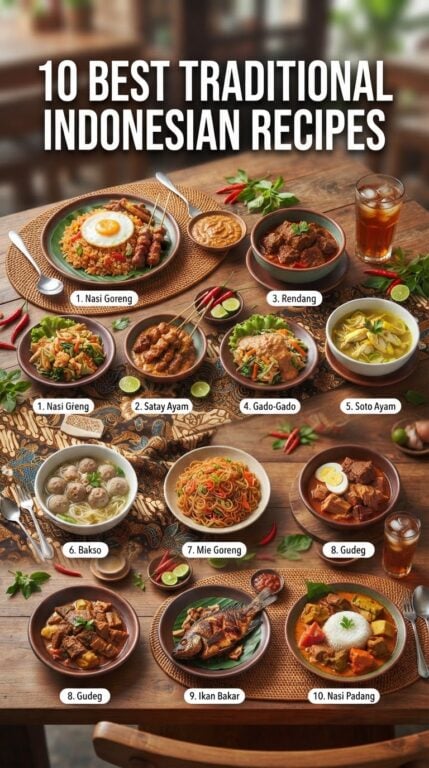 10 Best Traditional Indonesian Recipes