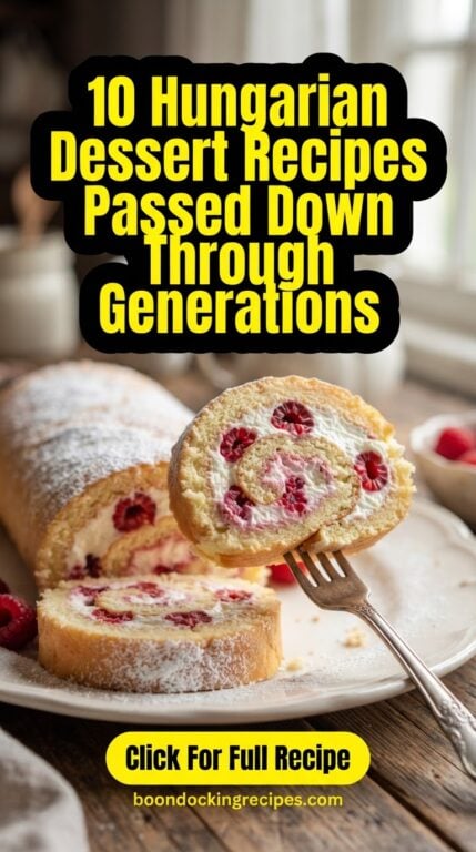 10 Hungarian Dessert Recipes Passed Down Through Generations