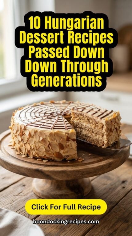10 Hungarian Dessert Recipes Passed Down Through Generations