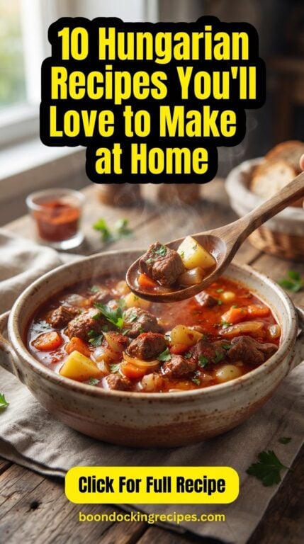 10 Hungarian Recipes You'll Love to Make at Home