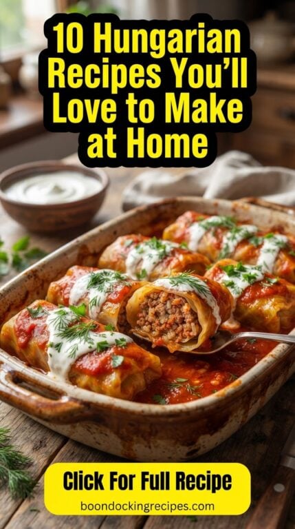 10 Hungarian Recipes You'll Love to Make at Home