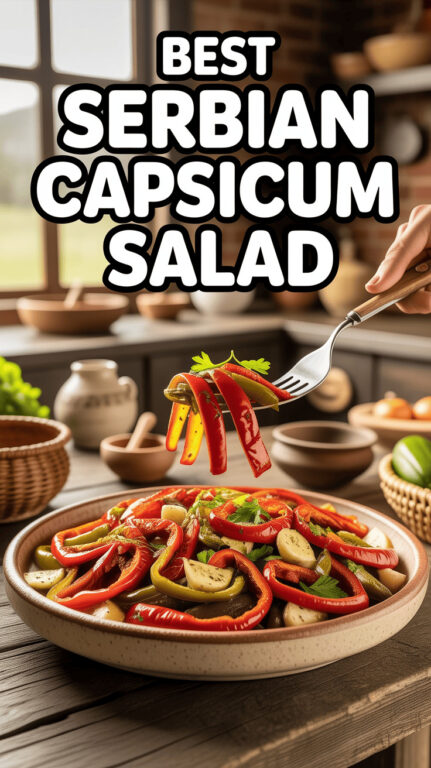 10. Best Serbian Roasted Capsicum Salad Recipe