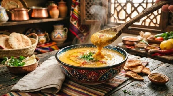 Egyptian Red Lentil Soup Recipe