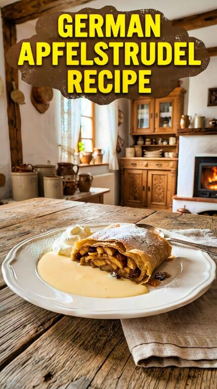 German Apfelstrudel Recipe