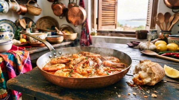 Mozambique Portuguese Style Shrimp Recipe