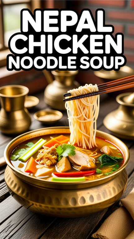 10. Nepal Chicken Noodle Soup Recipe