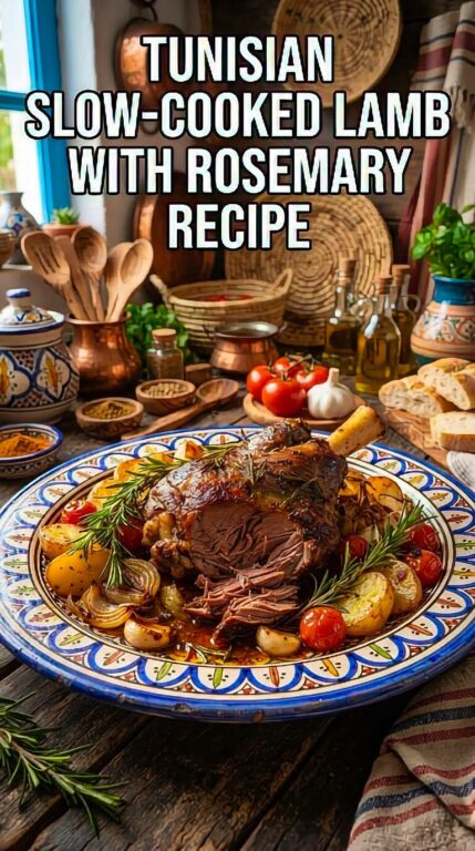 Tunisian Slow Cooker Lamb Recipe
