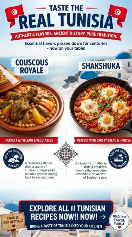 11 Tunisian Recipes Pin