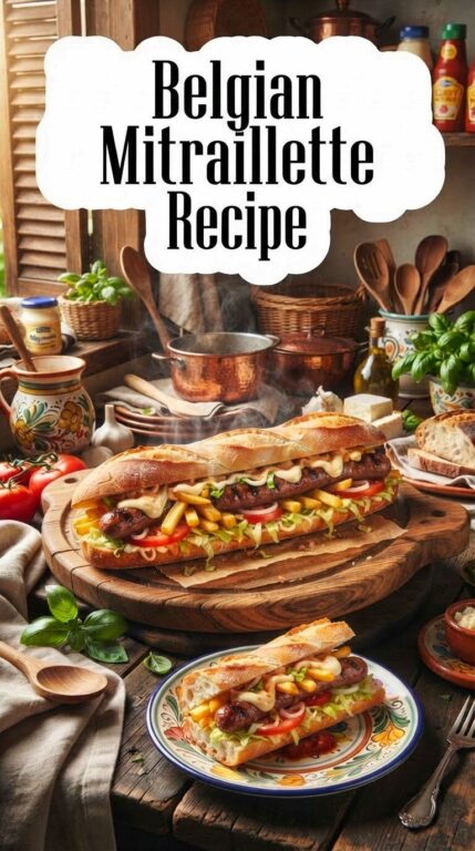 Belgian Mitraillette Recipe