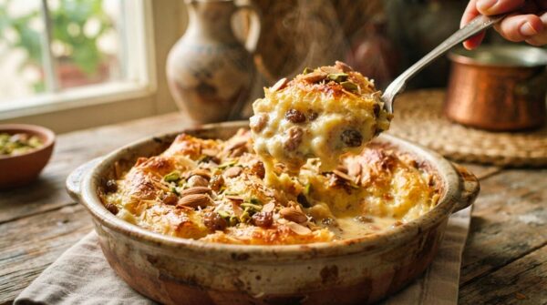 Egyptian Om Ali Bread Pudding Recipe