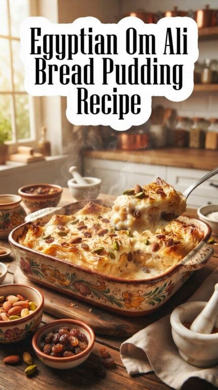 Egyptian Om Ali Bread Pudding Recipe
