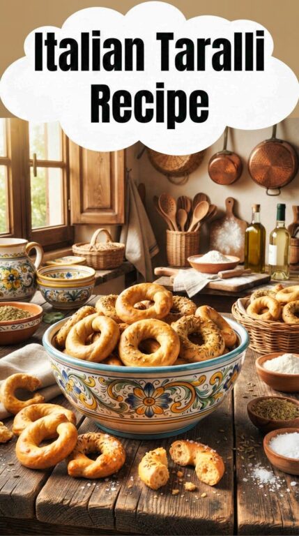Italian Taralli Recipe