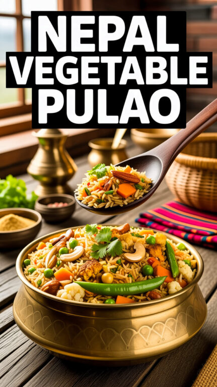 11. Nepal Vegetable Pulao Recipe