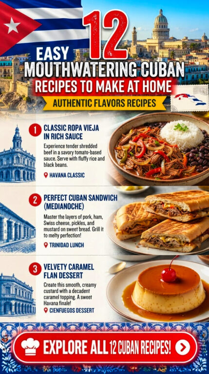 12 Traditional Cuban Recipes to Make at Home - Pin
