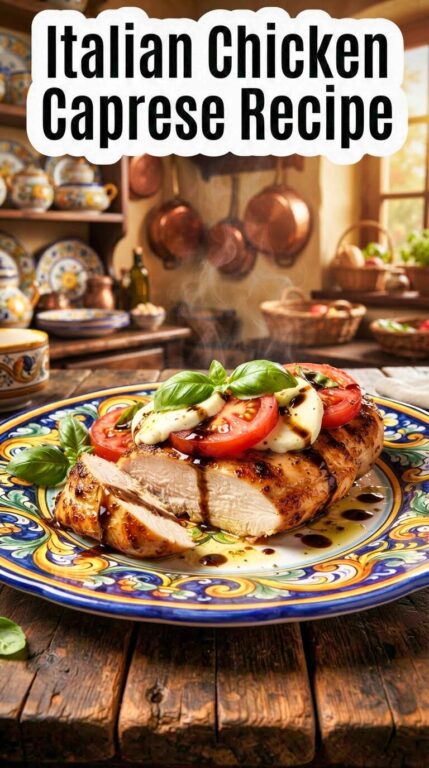 Italian Chicken Caprese Recipe