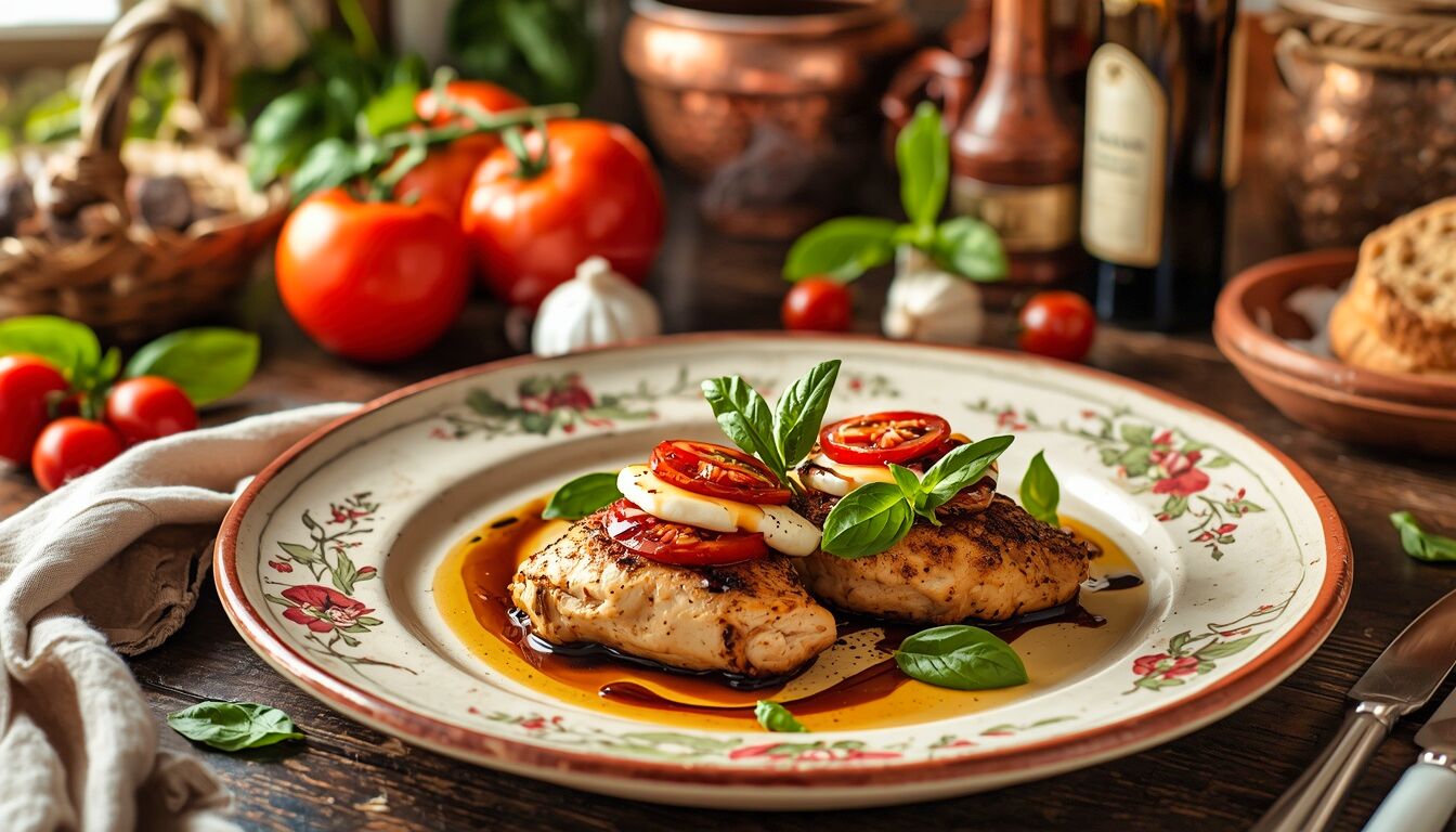 Italian Chicken Caprese Recipe