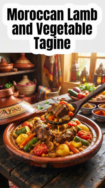 12. Moroccan Lamb and Vegetable Tagine