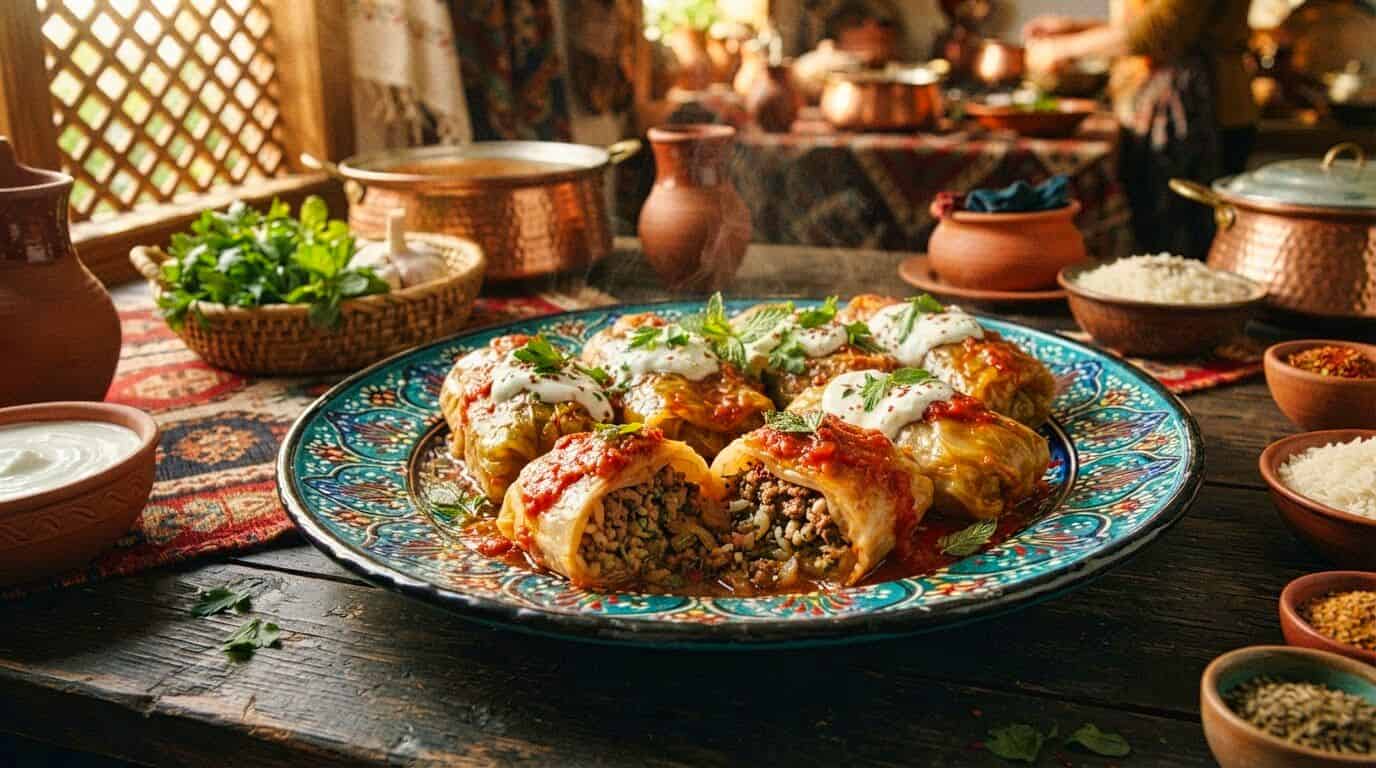 Turkish Cabbage Rolls Recipe