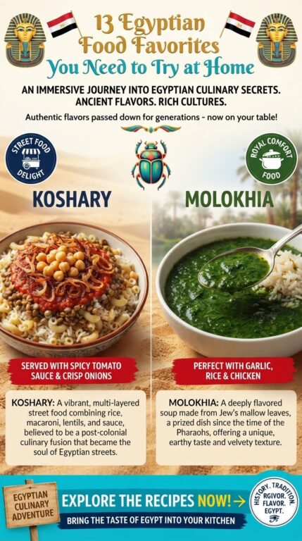 Egyptian Food Favorites You Need to Try at Home
