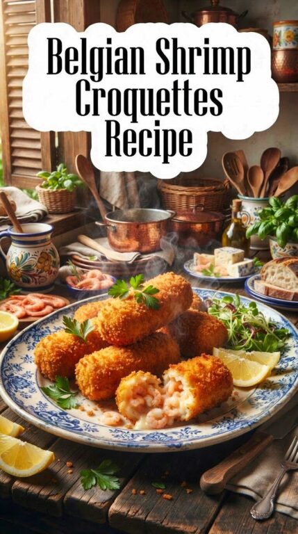 Belgian Shrimp Croquettes Recipe