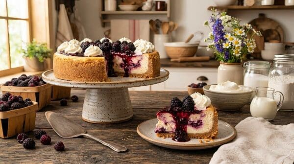 Black Raspberry Cheesecake Recipe