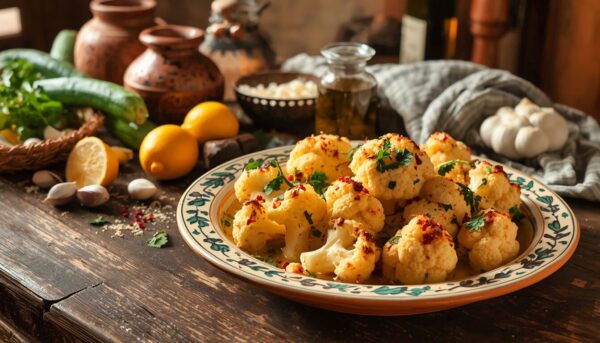 Italian Roasted Cauliflower Recipe