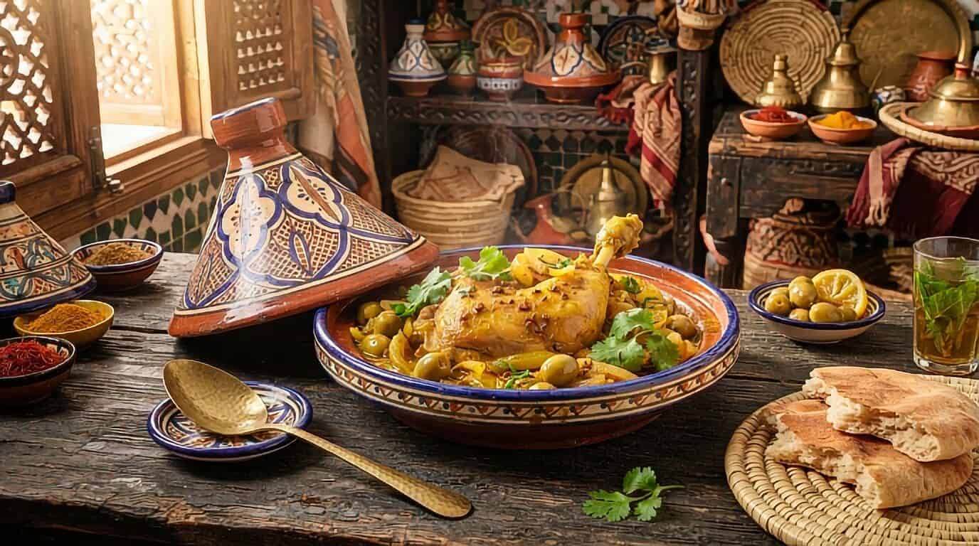 Moroccan Chicken Tagine Recipe