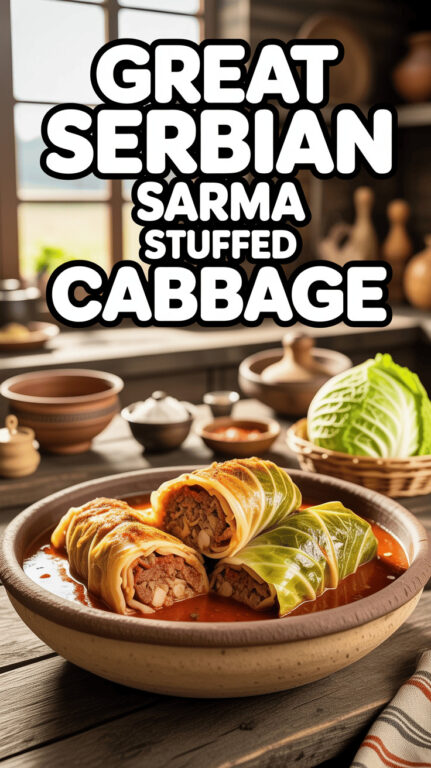 14. Great Serbian Sarma Stuffed Cabbage Recipe
