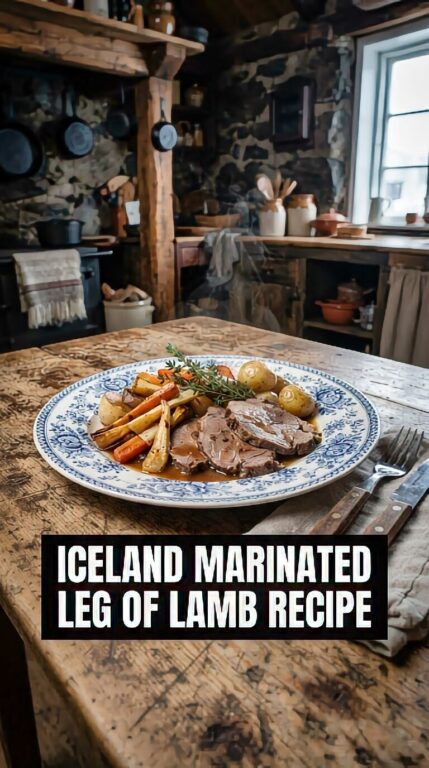 Iceland Marinated Leg of Lamb