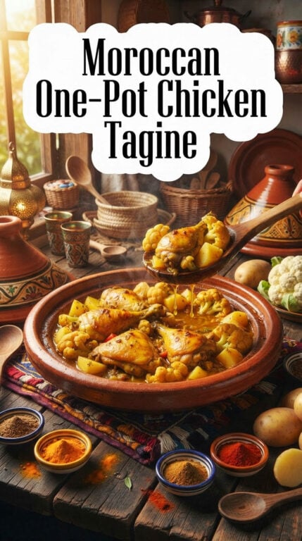 14. Moroccan One-Pot Chicken Tagine