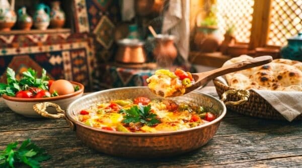 Turkish Scrambled Eggs Recipe