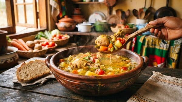 Zimbabwean Chicken and Vegetable Soup Recipe