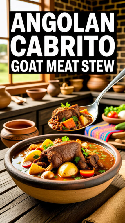 15. Angolan Cabrito Goat Meat Stew Recipe