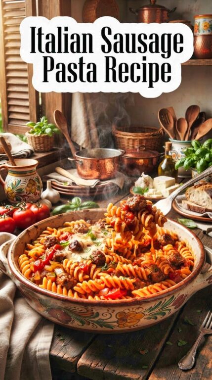 Italian Sausage Pasta Recipe