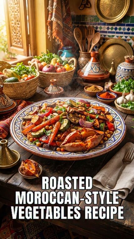 Roasted Moroccan-Style Vegetables Recipe
