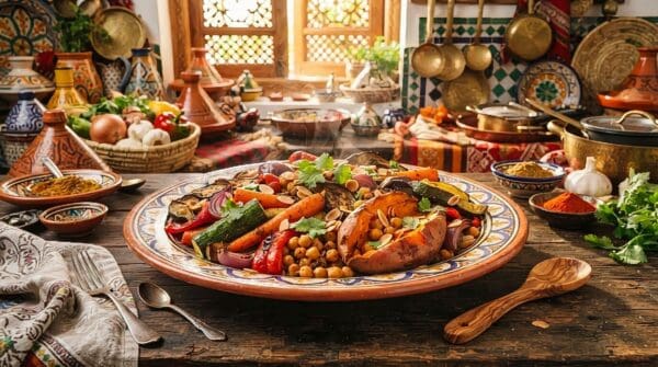 Roasted Moroccan-Style Vegetables Recipe
