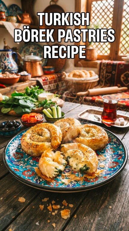 Turkish Borek Pastries Recipe