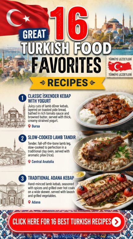 16 Great Turkish Food Favorites Pin
