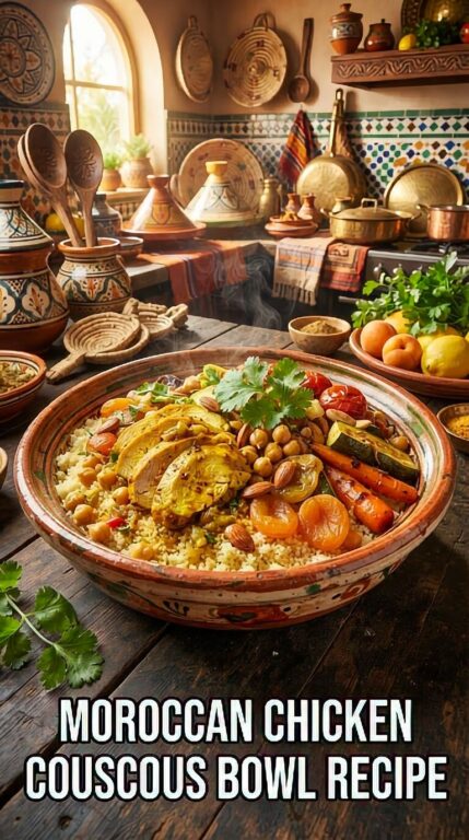 Moroccan Chicken Couscous Bowl Recipe