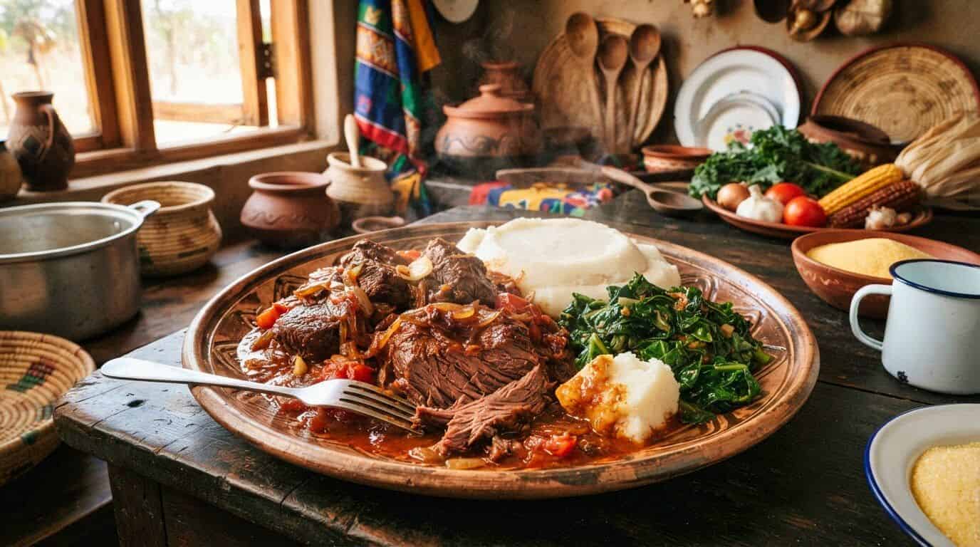 Zimbabwe Beef and Kale Recipe
