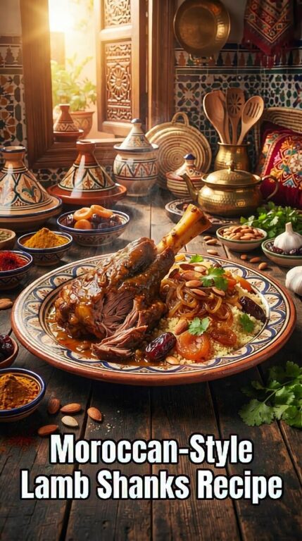 Moroccan-Style Lamb Shanks Recipe