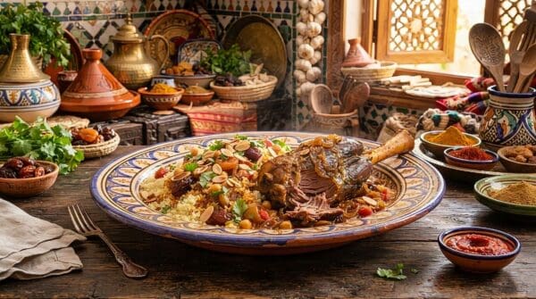 Moroccan-Style Lamb Shanks Recipe