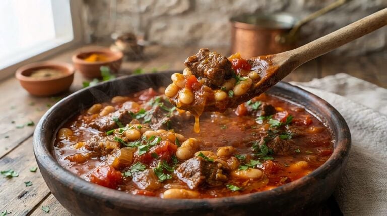 17. UAE Lamb White Bean Stew Recipe