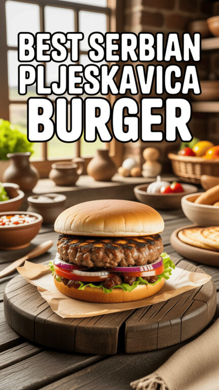 18. Best Serbian Pljeskavica Burger Recipe