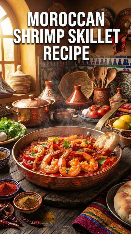 Moroccan Shrimp Skillet Recipe