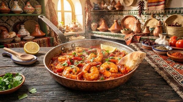 Moroccan Shrimp Skillet Recipe