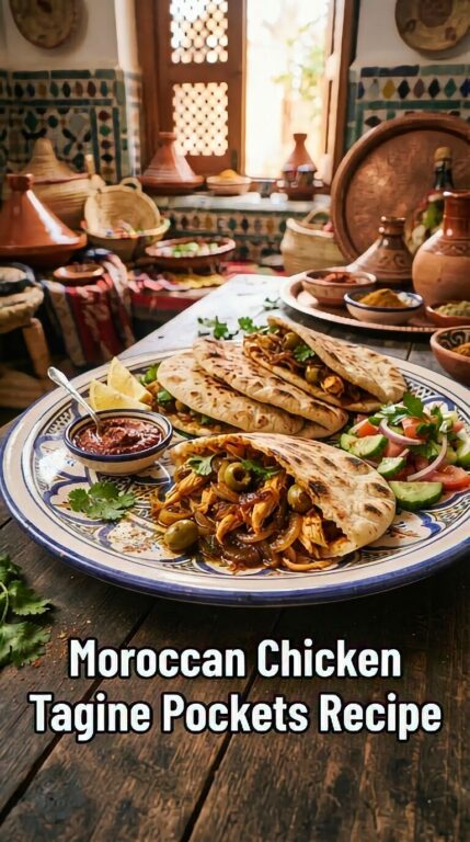 Moroccan Chicken Tagine Pockets Recipe
