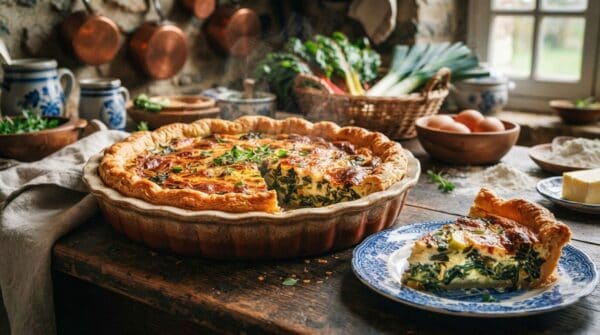 Belgian Chard Pie Recipe